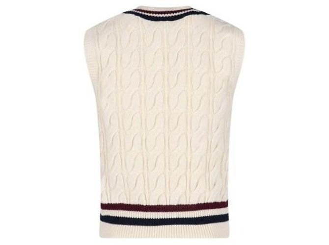 Céline V-Ausschnitt Kabelstrick Cashmere Triomphe - Ansicht 5