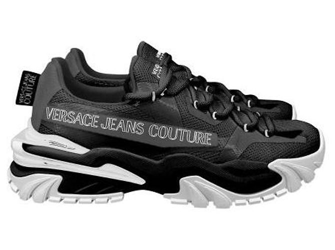 Versace Sneakers Trail Trek Nero - vista 5