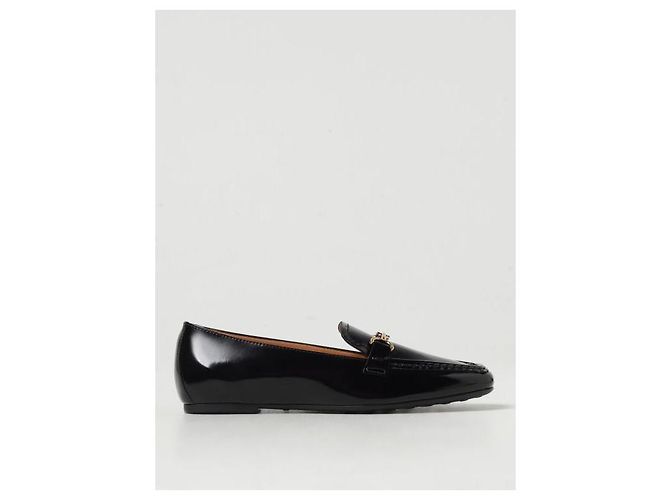 Tod's Mocassini Horsebit con logo Nero - vista 3