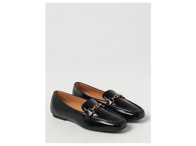 Tod's Mocassini Horsebit con logo Nero - vista 4