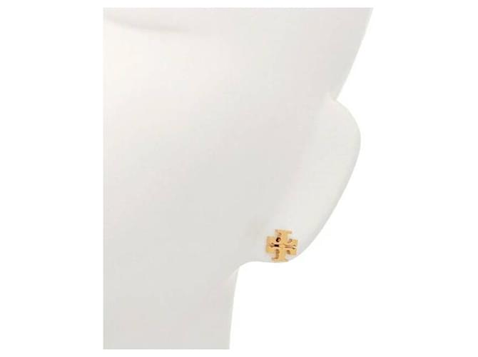 Tory Burch Steckerohrringe mit Logo Golden - Ansicht 8