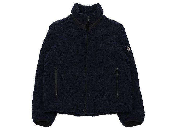 Moncler Men's Goose Down Padding Jumper Blue - view 3
