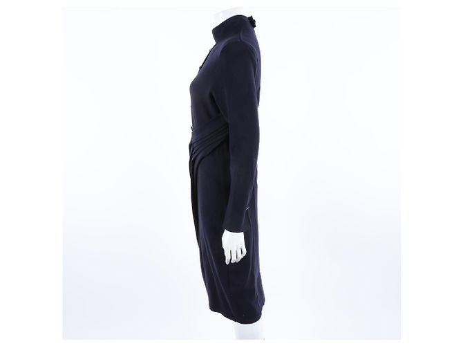 Vestido de punto Chanel Azul - vista 2