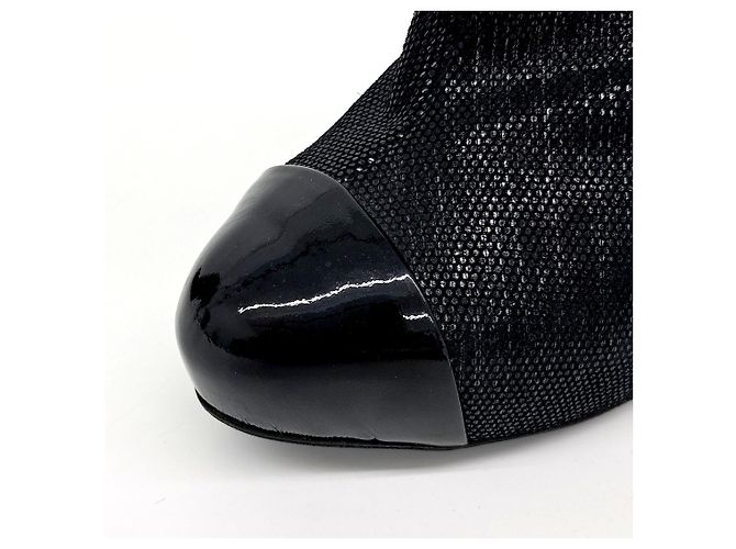 Stivaletti Chanel Nero - vista 5
