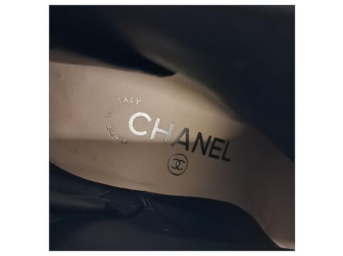 Stivaletti Chanel Nero - vista 6