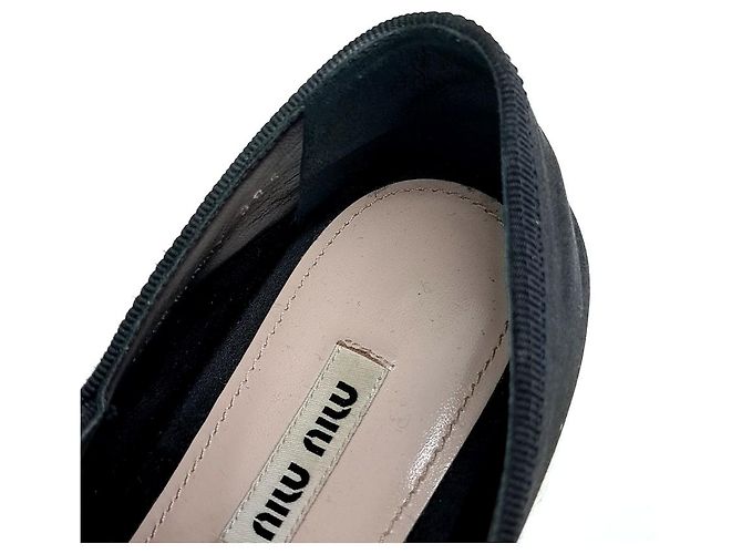 Miu Miu Ballerinaschuhe Schwarz - Ansicht 6
