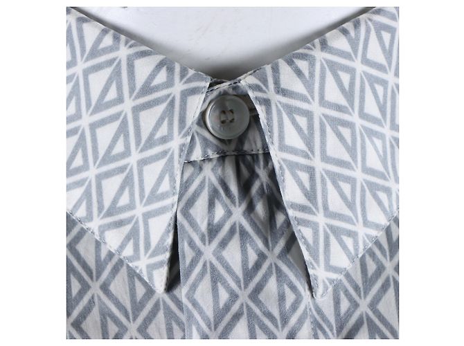 Dior Homme Silk Long Sleeve Shirt Marrone - vista 4