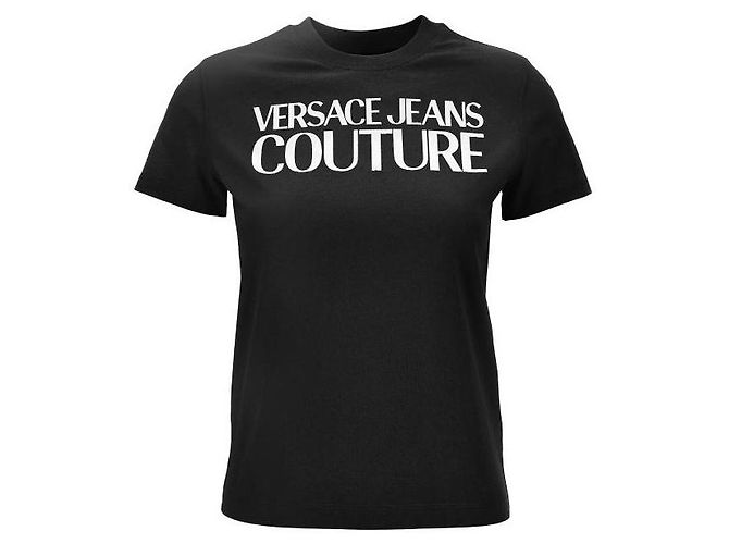 Versace Camiseta con logo Negro - vista 4