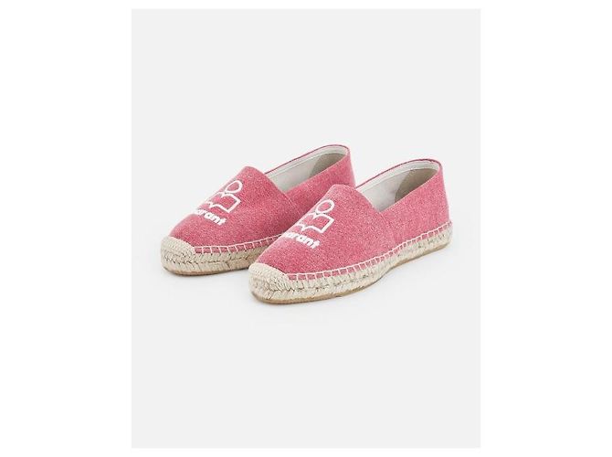 Isabel Marant Espadrillas in tela con logo - vista 6