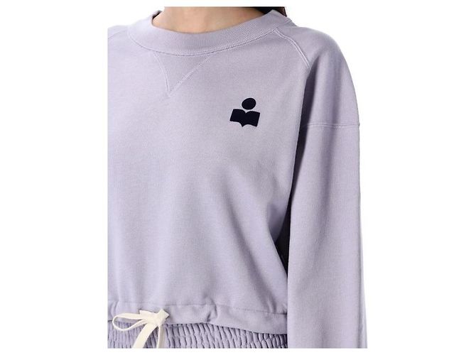 Isabel Marant Sudadera Cortada LCDN Azul - vista 6