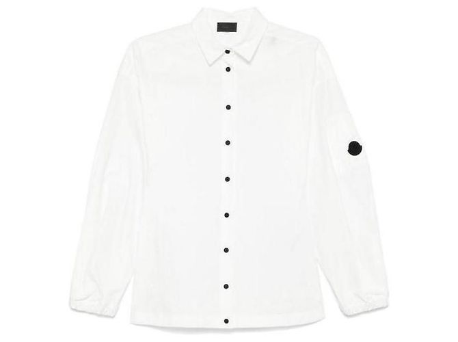 Moncler Camicia con dettaglio taschino Argento - vista 4