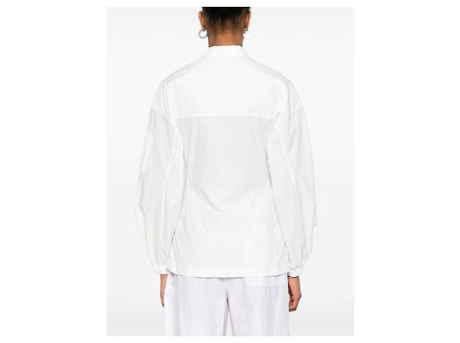 Moncler Camicia con dettaglio taschino Argento - vista 6