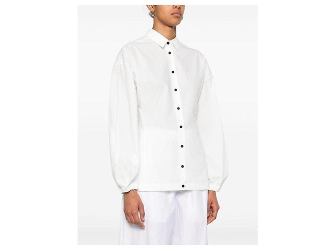 Moncler Camicia con dettaglio taschino Argento - vista 7