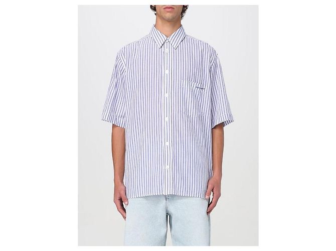 Isabel Marant Camisa de manga curta Azul - vista 4