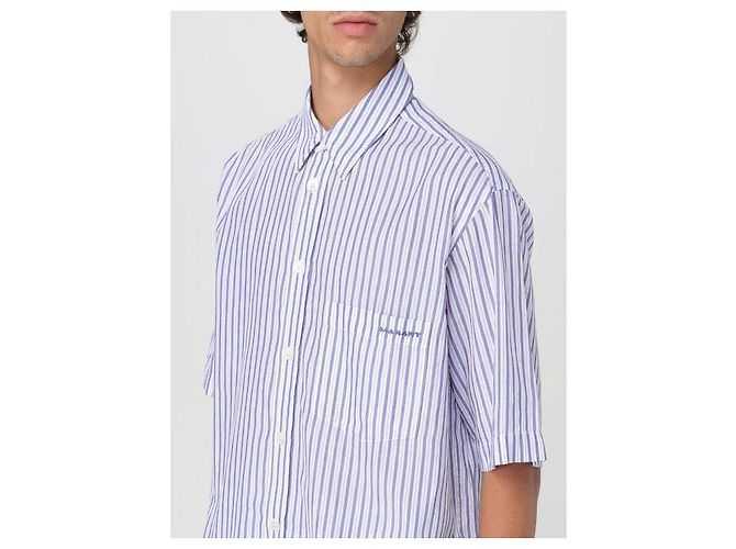 Isabel Marant Camisa de manga curta Azul - vista 7