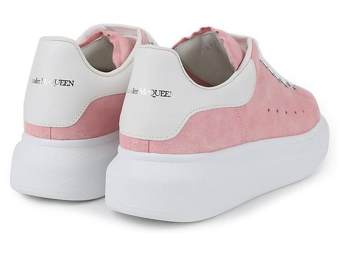 Alexander Mcqueen Sneakers Oversized Bianco - vista 8