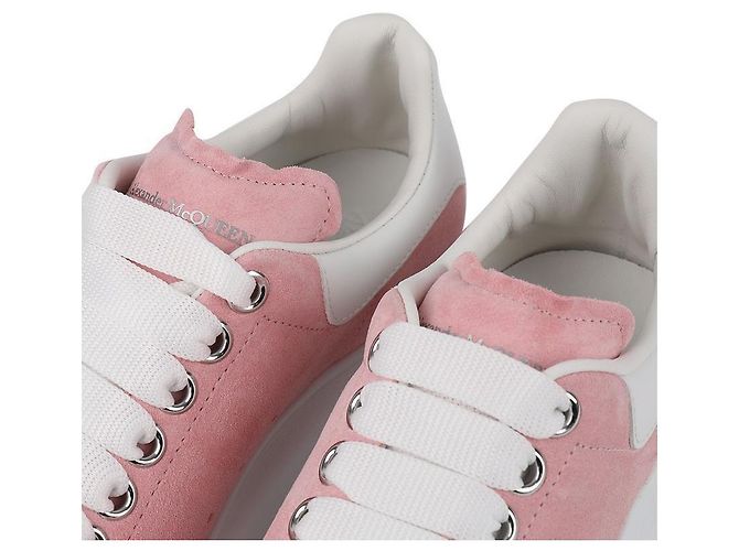 Alexander Mcqueen Sneakers Oversized Bianco - vista 9