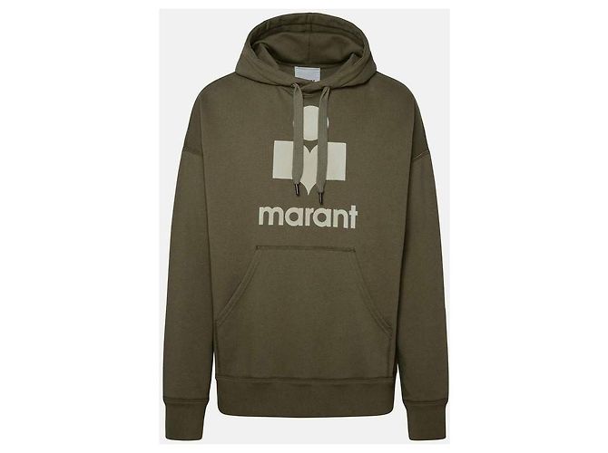 Isabel Marant Moletom com capuz Marrom - vista 4