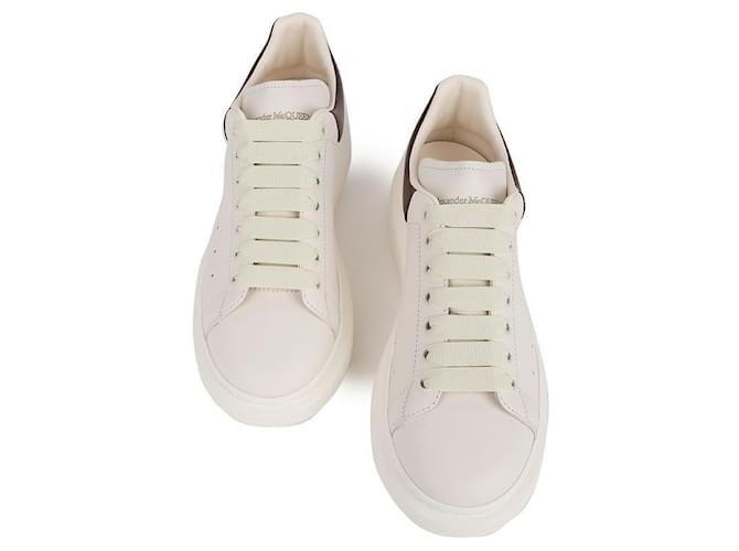 Alexander Mcqueen Sneakers Oversized Rosso - vista 4