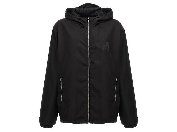 Givenchy Coupe-vent en nylon Noir - vue 4