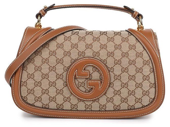 Gucci Medium Top Handle Bag Brown - view 3