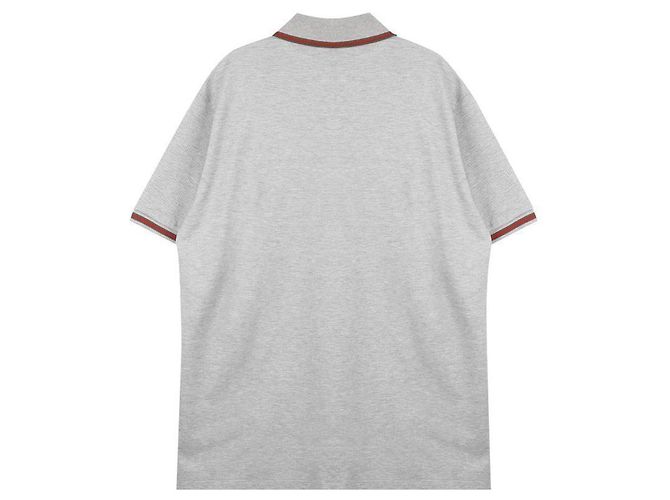 Gucci Camisa Polo de Algodón Castaño - vista 4