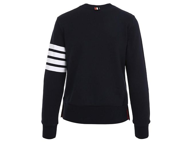 Thom Browne Sudadera clásica de bucle para mujeres Azul - vista 6