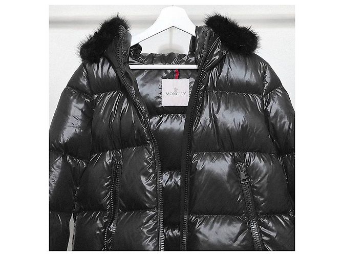 Moncler Layeche Daunenjacke Schwarz - Ansicht 4
