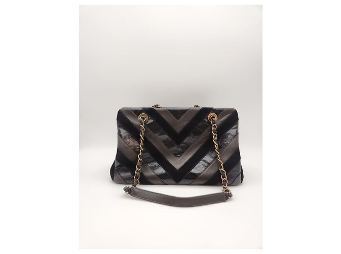 Chanel Chevron Tote Bag Serie Mehrfarben - Ansicht 5