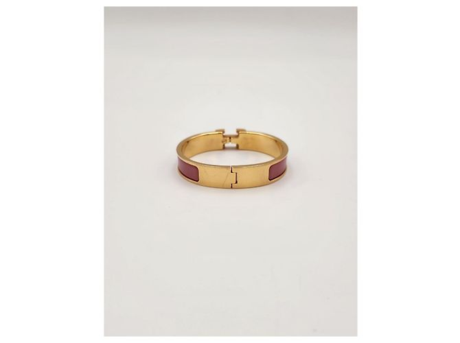 Hermès Pulseira Click Ouro Rosa Condição - vista 3