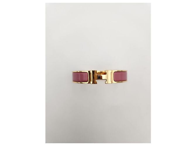 Hermès Pulseira Click Ouro Rosa Condição - vista 6