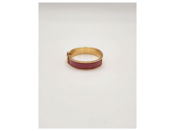 Hermès Pulseira Click Ouro Rosa Condição - vista 9