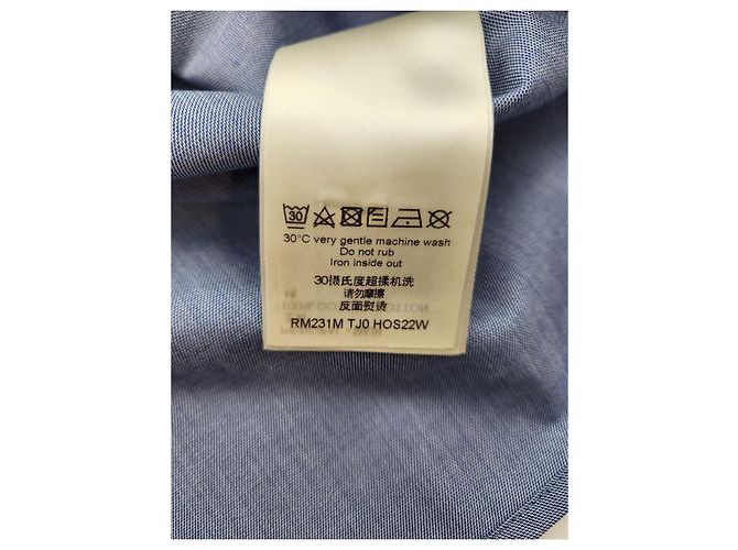 Louis Vuitton Camicia a Maniche Lunghe Signature Argento - vista 13
