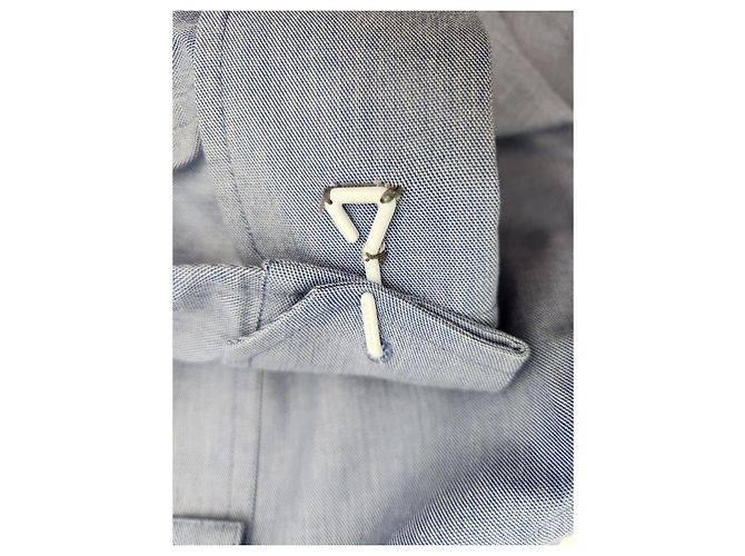 Louis Vuitton Camicia a Maniche Lunghe Signature Argento - vista 4