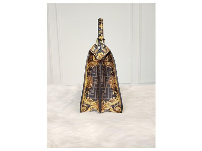 Versace Fendi Peekaboo Zusammenarbeit Pandache Schwarz - Ansicht 4