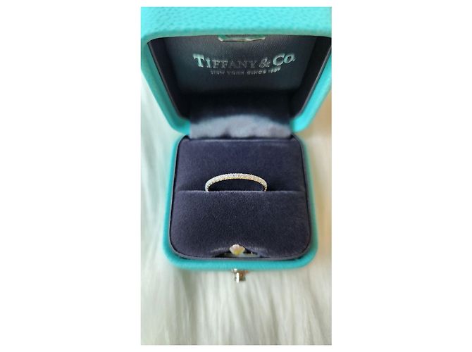 Tiffany & Co Tiffany Metro Full Diamond PT Ring Mehrfarben - Ansicht 12