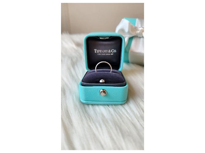 Tiffany & Co Tiffany Metro Full Diamond PT Ring Mehrfarben - Ansicht 2