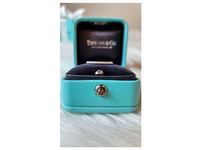 Tiffany & Co Tiffany Metro Full Diamond PT Ring Mehrfarben - Ansicht 8