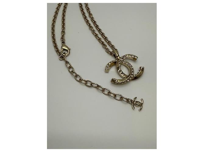 Chanel Coco CC Halskette Golden - Ansicht 3