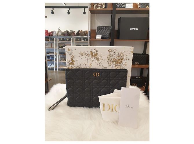 Dior Clutch Karo Grande Cannage Multicolore - vista 8