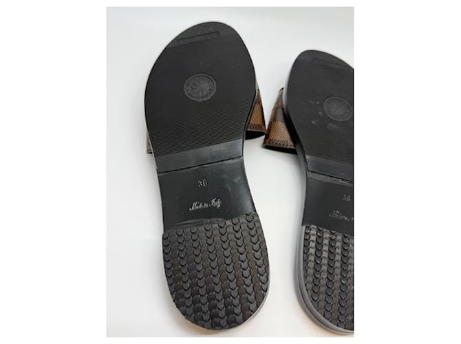 Louis Vuitton Ciabatte Damier Multicolore - vista 19