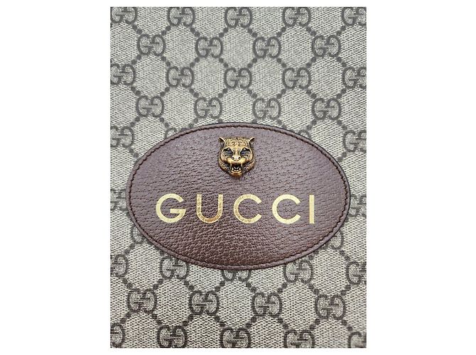 Gucci Pochette GG Supreme Neo Vintage Jaune - vue 9
