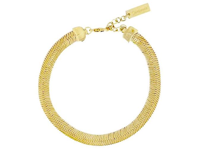 Saint Laurent YSL Logo SERPENT Armband Gold - Ansicht 10
