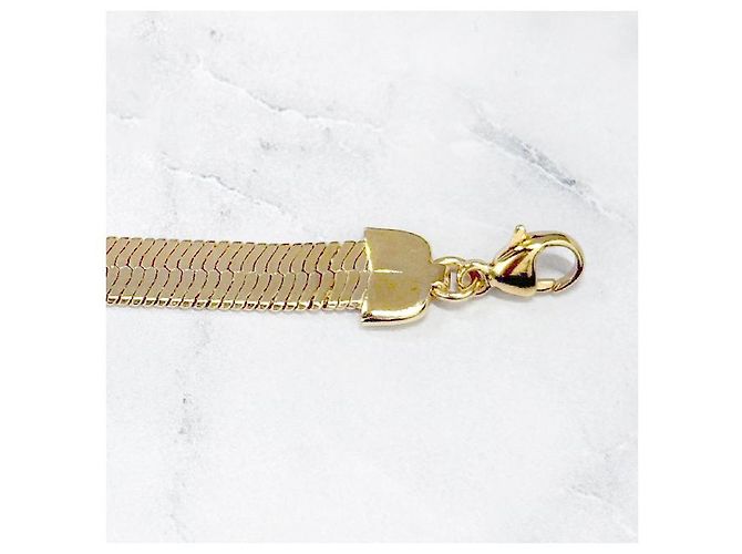 Saint Laurent YSL Logo SERPENT Armband Gold - Ansicht 13