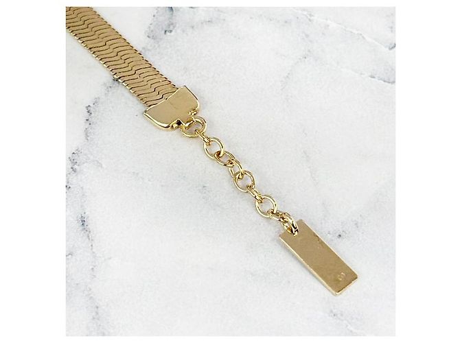 Saint Laurent YSL Logo SERPENT Armband Gold - Ansicht 14