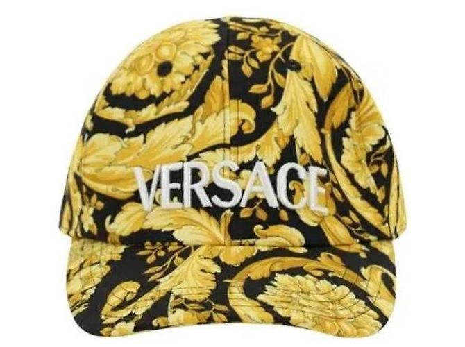 Versace Logo Baseball Cap Schwarz - Ansicht 4