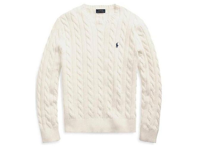 Ralph Lauren Tricô com bordado do logo Pony - vista 4