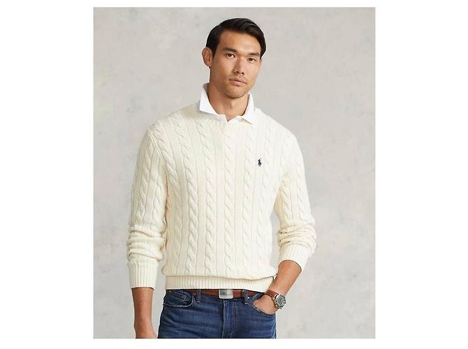 Ralph Lauren Tricô com bordado do logo Pony - vista 5