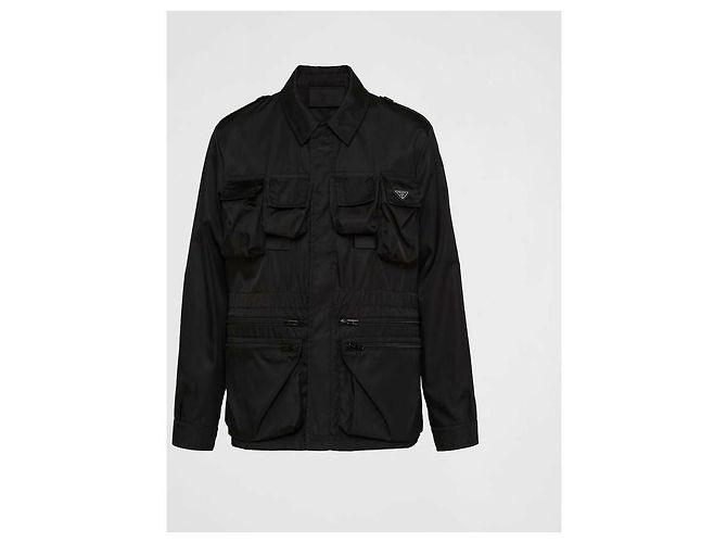 Prada Re-Nylon Safari Jacket Black - view 4