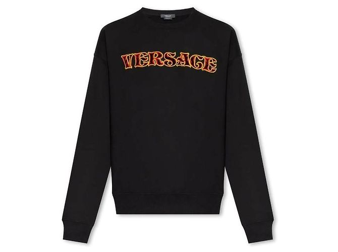Versace Sudadera bordada con logo - vista 4